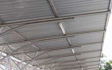 installing Urquhart metal roofing